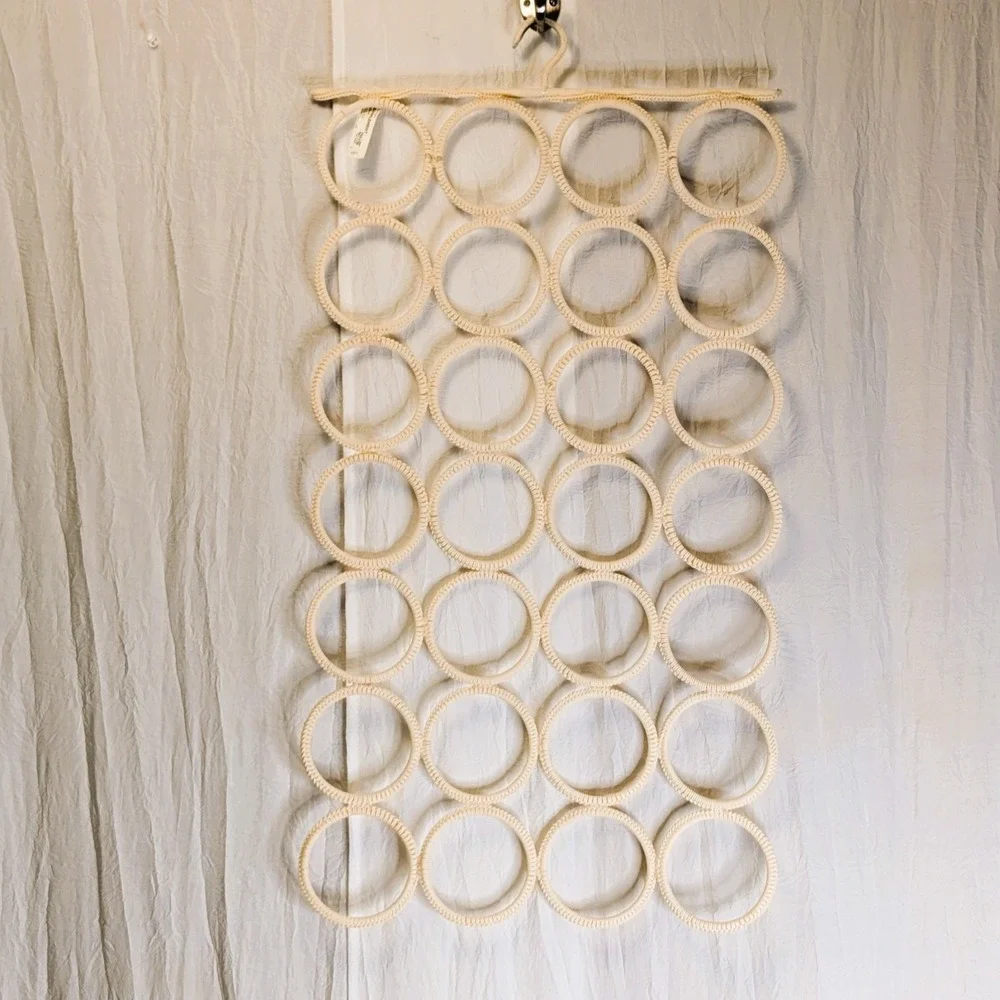 Ikea Hanger 28-rings Komplement 20143 Macrame Multi- Use Scarf Belt Space Saver